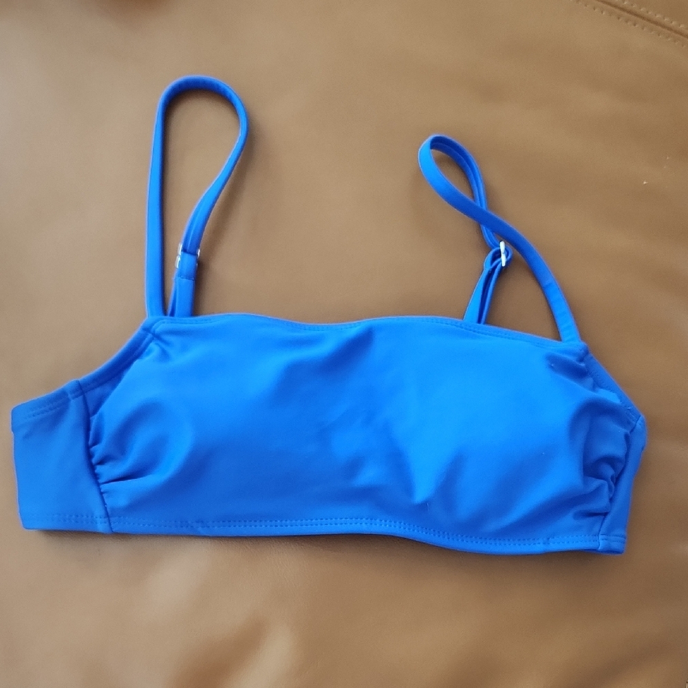 Wild Fable Blue Bikini Top, Size Small